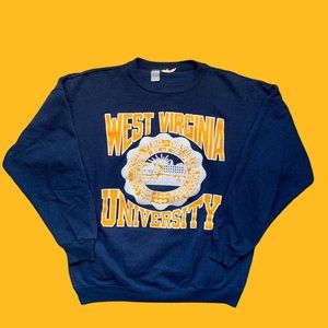 Vtg West Virginia Mountaineers Sweatshirt